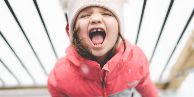 Enfant en colère